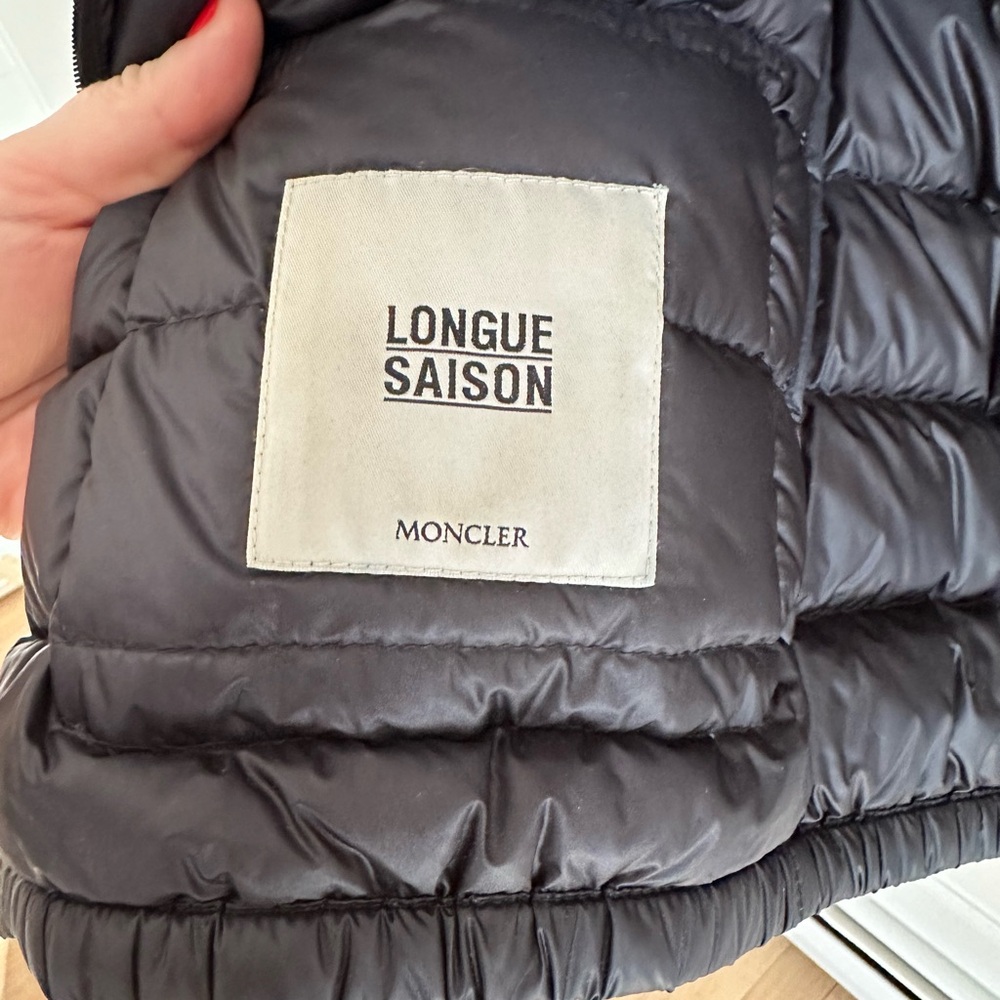 Moncler Black Quilted Puffer Jacket - Picture 5 of 10